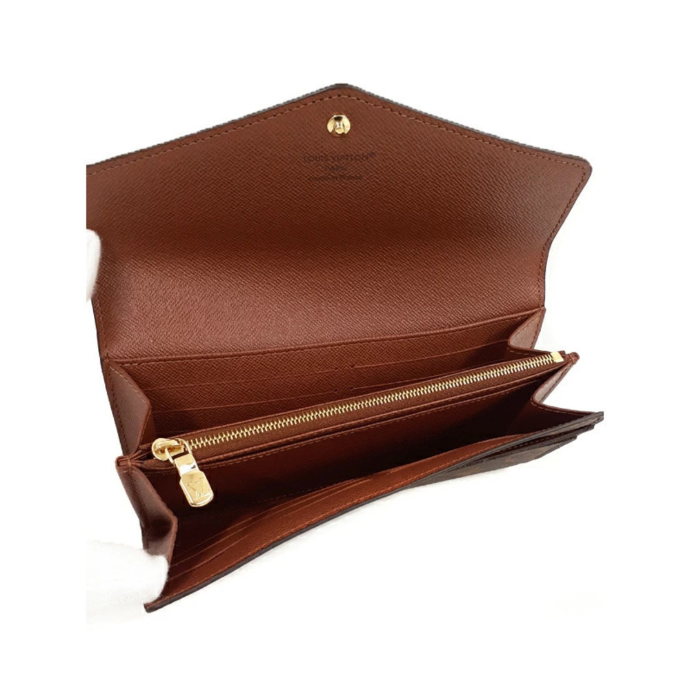 Louis Vuitton Monogram Portefeuille Sarah Bi fold Long Wallet - Picture 3 of 5